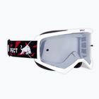 Bike goggles Red Bull SPECT Evan shiny white/smoke silver mirror