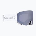 Red Bull SPECT Jam S3 ski goggles + Spare Lens S2 matt white/white/ smoke/silver mirror/cloudy snow