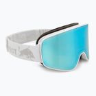 Red Bull SPECT Rush white/ice blue snow/smoke with blue mirror ski goggles
