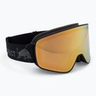 Red Bull SPECT Rush Photo ski goggles black/brown with gold chrome x