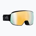 Red Bull SPECT Fink black/smoke with yellow mirror ski goggles