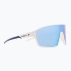 Red Bull SPECT Daft white/smoke with blue mirror sunglasses
