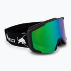 Goggles Red Bull SPECT Jibb matt black/brown with green mirror