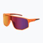 Sunglasses Red Bull SPECT Dash matt clear neon-orange/smoke with red-purple mirr