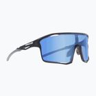 Sunglasses Red Bull SPECT Riddle IBX matt clear dark grey/brown photochr with blue mirr