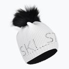 Women's winter cap Sportalm Aris Ski m.P optical white