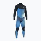 Men's ION Seek Core 3/2 Front Zip blue gradient wetsuit