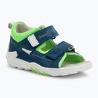 Superfit children's sandals Flow blue/light green