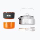 GSI Outdoors Glacier Ketalist stainless steel hiking cookware set