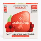 Isotonic drink waterdrop Microdrink Relax 12 cubes hibiscus acerola