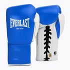 Boxing gloves Everlast Powerlock OG Pro Fight blue/white