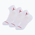 Children's socks Air Jordan Jumpman Quarter 3 pairs white