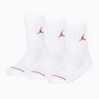 Children's socks Air Jordan Jumpman Crew 3 pairs white