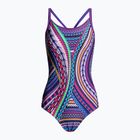 Women's one-piece swimsuit Funkita Diamond Back purple FS11L0153008