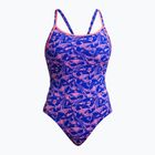 Women's Funkita Diamond Back One Piece minky pinky swimsuit