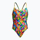 Women's one-piece swimsuit Funkita Diamond Back One Piece bright birds