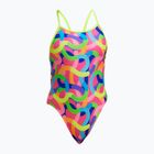 Funkita Single Strap One Piece children's swimsuit curly wurly