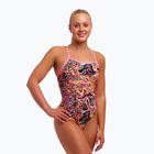 Women's one-piece swimsuit Funkita Tie Me Tight One Piece tipsy tiger