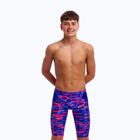 Children's swim jammers Funky Trunks Training Jammers warped waves