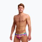 Men's swim briefs Funky Trunks Classic Brief paint patch