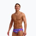 Men's swim briefs Funky Trunks Classic Brief colour cutaway