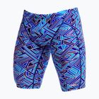 Men's swim jammers Funky Trunks Training Jammers blue bits