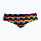 Men's swim briefs Funky Trunks Classic Brief rainbowie