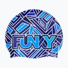 Swimming cap Funky Silicone blue bits