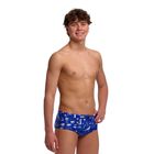 Boys' swim boxers Funky Trunks Sidewinder Trunks scratchy