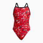 Children's one-piece swimsuit Funkita Single Strap One Piece scribbles