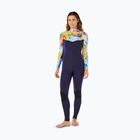 Women's swimming wetsuit Rip Curl Dawn Patrol Pro 3/2 mm Chest Zip multicolor