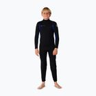 Children's swimming wetsuit Rip Curl Trad 3/2 mm Back Zip black/blue