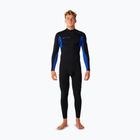 Men's swimming wetsuit Rip Curl Trad 3/2 mm Back Zip black/blue