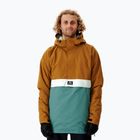 Men's Rip Curl Primative brown-green snowboard jacket 000MOU 146