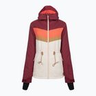Rip Curl Rider Betty women's snowboard jacket beige and red 000WOU 763
