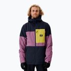 Rip Curl Notch Up men's snowboard jacket navy blue and purple 005MOU 49