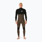 Men's Rip Curl E Bomb 4/3 mm Zip Free deep rock wetsuit