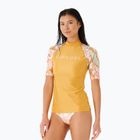 Rip Curl Always Summer Upf 50+ SS 146 yellow women's swim shirt 146WRV