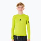 Rip Curl Corps Rash Vest children's swim shirt 4078 green 11MBRV