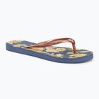 Rip Curl Oceans Together 70 blue women's flip flops 15RWOT