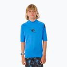 Rip Curl Lycra Brand Wave UPF blue gum children's swim shirt