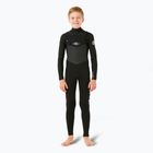 Rip Curl Dawn Patrol 4/3 mm Chest Zip children's swimming foam black