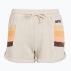 Rip Curl women's Block Party Track shorts oatmeal marle