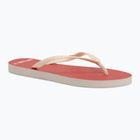 Women's Rip Curl Bondi Bloom hibiscus red flip flops