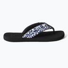 Women's Rip Curl Freedom Plush Bloom flip flops black