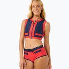 Rip Curl Noughties Low Rise Victoria Vergara red/dark blue swimsuit bottom