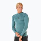 Rip Curl Waves UPF Performance men's swimming longsleeve bluestone