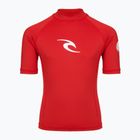 Children's swim top Rip Curl Waves Upf lava red