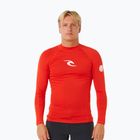Men's swim long sleeve Rip Curl Waves Upf Perf lava red