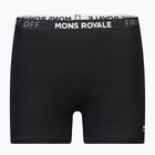 Women's thermal boxer shorts Mons Royale Hannah Merino Hot black